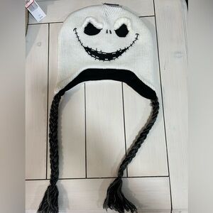 Disney Nightmare Before Christmas Jack Skellington Adult Winter Hat nwt